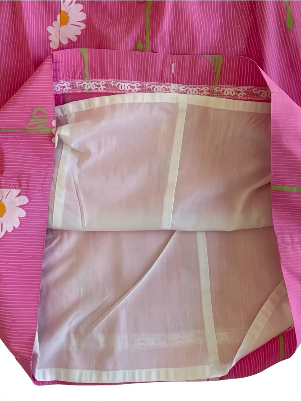 Vintage Lilly Pulitzer Strapless Pink Floral Dress Empire Waist Daisy 90s Y2K 6 - Picture 7 of 12